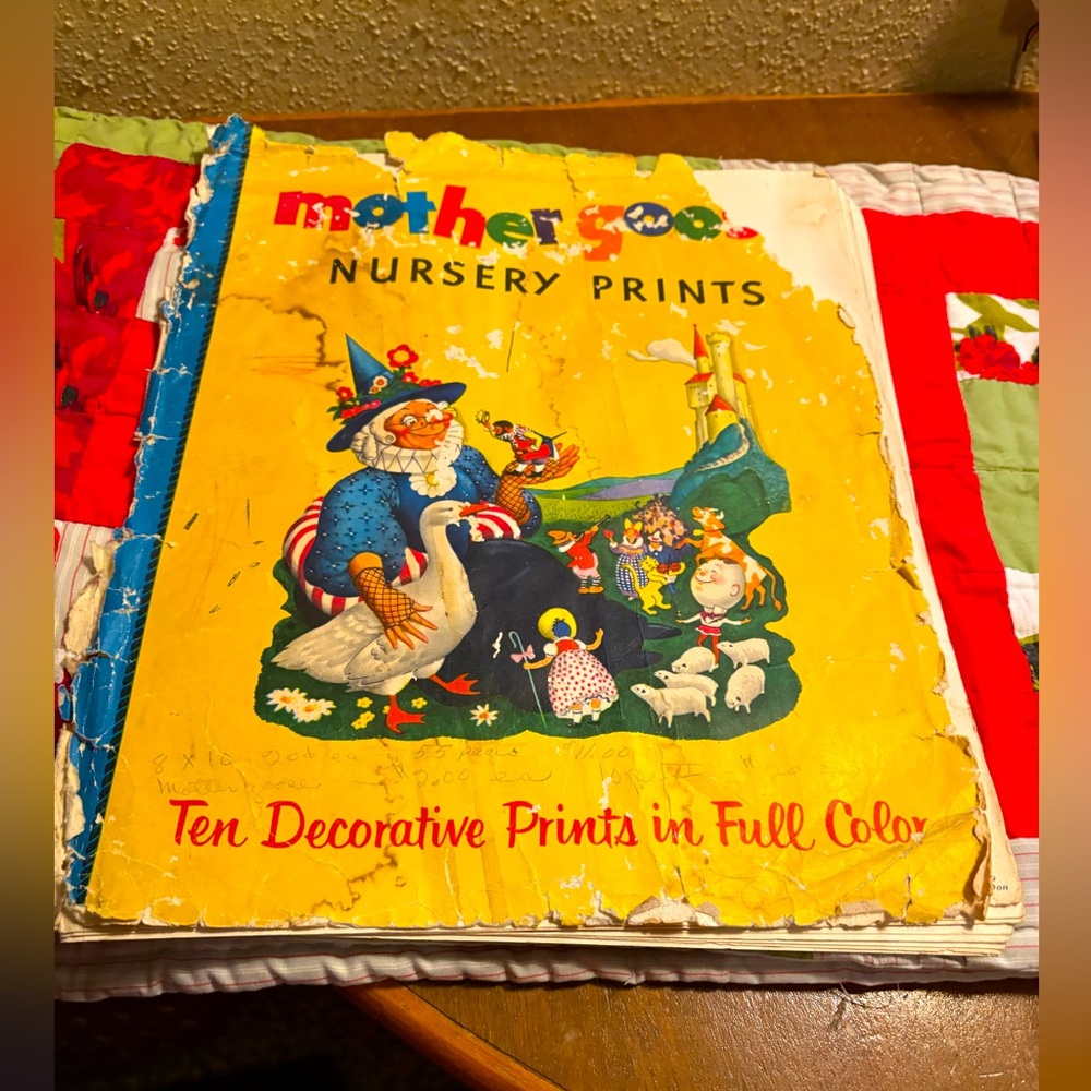 Mother Goose Nursery Prints from 1960